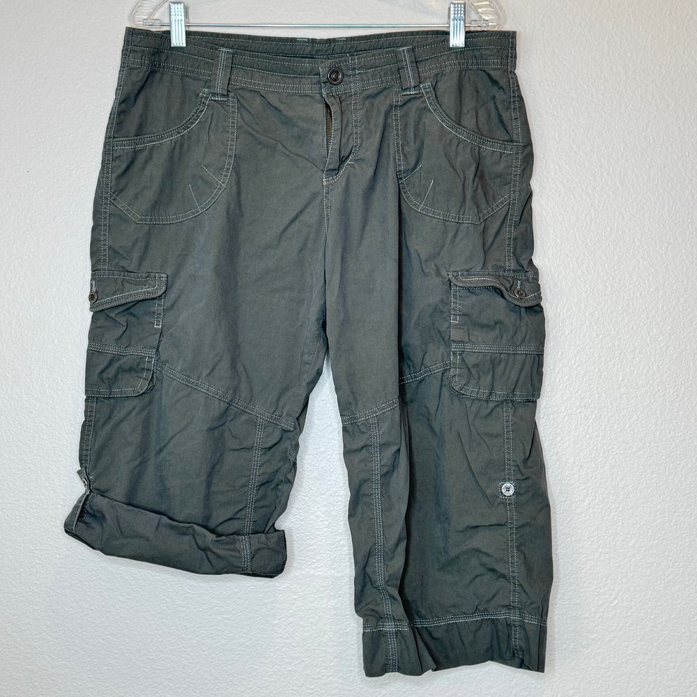 Kuhl Women's Dark Gray Cargo Capris